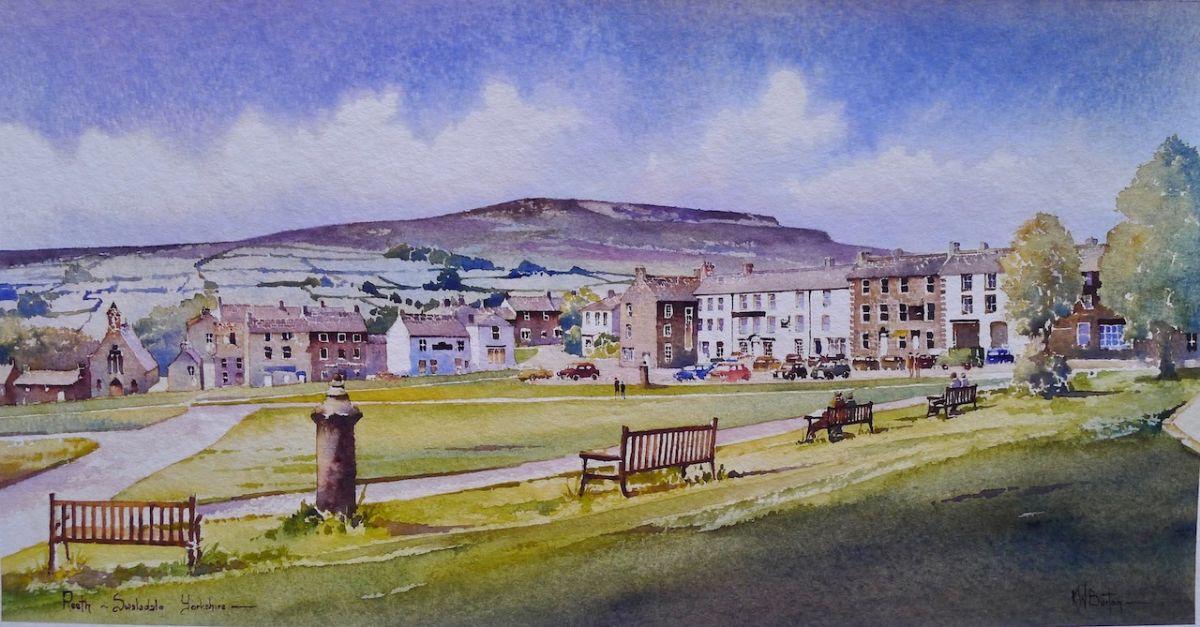 Reeth, Swaledale, North Yorkshire, Print